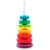 BYFWH Baby Spin Stack Toy,Premium Stacking Toy for Kids, Spinning Stacking Toy for Babies and Toddlers,Educational Toddler Learning Toy,Baby 1 2 3 Birthday Gifts,Autism Sensory Spinning Toy