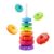 BYFWH Spinning Stacking Toys for Babies 12+ Month Rainbow Ring Flowers Animals Fruits Theme Stacker ABS Toys for Toddlers 1-3 Montessori Educational Learning Sensory Toy,Stacking Toy for Kids
