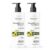 Byll’osmo Avocado Shampoo and Conditioner Set with Avocado Extract, Nourishing Hair Care Duo for Soft, Smooth and Manageable Hair, Gentle Daily Hair Care for All Hair Types, 250 mL Each