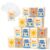 Byvood 40 Pack Here Comes the Son Pocket Tissues Bulk, 3 Ply Travel Size Mini Facial Tissues, Individual Facial Tissue Packs, Sunshine Baby Shower Favors for Guests Party Favor Supplies