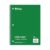 C-Line 1 Subject Notebook, Wide Ruled, Green, 70 Sheets (22043)