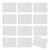 Cabinet Photo Holder Magnets Transparent Acrylic 12, Rectangle