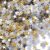 CABODYALS 1 Box 100G Silver Gold Glitter Plastic Small Stars Metallic Foil Sequins Hole Free Sparkling Mini Holographic Star Sequin Confetti Bulk Embellishment for Sewing Making Clothes Decoration
