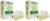 Caboo Tree Free Facial Tissue Paper, Tree Free, Eco Friendly 3 Ply Tissue Flat Box – 120 Sheets Per Box, Total of 4 Boxes, 480 Total Tissues (Pack of 2)