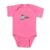 CafePress Books Make Me Happy Cute Infant Baby Bodysuit Romper Raspberry