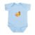 CafePress Letter Opener Writing Book Cute Infant Baby Bodysuit Romper Sky Blue