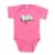 CafePress Open Book Cute Infant Baby Bodysuit Romper Raspberry