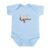 CafePress Read Book Cute Infant Baby Bodysuit Romper Sky Blue