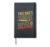 Caffeinated sunday trail legend mountain biking dad Hardcover Journal, Black