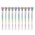 CAIFAP 10 Pcs Neons Gel Pen Big Diamonds Pen Colorful Rainbow Pen Glitters Decorative Pen Stationery Supplies for Adult