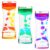 CAILINK Liquid Motion Bubbler – 3 Pack Kids and Adults Sensory Toys