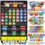 Calendar and Weather Pocket Chart for Kids Learning, Large 44.5”x28” Homeschooling Calendar Pocket Chart with 113 Cards, Teacher and Back to School Supplies