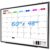 Calendar Whiteboard 60″ x 48″ Hanging or Wall Mounted Dry Erase Board