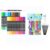 Caliart 34 Double Tip Brush Pens 100 Colors Watercolor