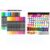 Caliart 34 Double Tip Brush Pens Art Markers 52 Colors Acrylic Paint Set