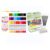 Caliart 72 Colors Double Tip Brush Pen 50 Watercolor Paint Set