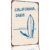 California Dude Surfboard Vintage Metal Signs 8×12 Inch