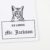 California Spangled Cat Peeking Ex Libris Book Stamp, Duo Hand Mount