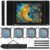 Callkroon 1500 Rubber Puzzle Mat – Create, Sort & Store with a Smooth Black Non-Slip Surface and 4 Trays for Endless Puzzle Fun