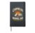 Camping dad camper father Vintage Hardcover Journal, Black