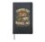 Camping dad camper father Vintage Hardcover Journal, Black
