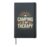 Camping Is My Therapy Hardcover Journal, Black