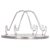 Camping Toaster 430 Stainless Steel Rack Foldable Design Portable Tray For Even Heating Compatible With Outdoor Stoves For Picnic Camping Trips