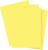 Canary Yellow Cardstock 8.5 x 11-65lb Heavy Weight 40 Sheets Light Pastel Yellow for Craft