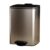 CANDFUIL Stainless Steel Step Trash Can – Hands-Free Square Design with Soft-Close Lid & Inner Bucket for Kitchen, Bathroom(20L)