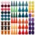 Candywood Rainbow Color Style Wooden Loose Parts Sensory Play Toys (81 PCS)