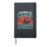 Canoe Canoeing Vintage Retro Learn To Canoe Zombies Can’t Hardcover Journal, Black