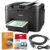 Canon MAXIFY MB2720 Wireless Color Photo Printer with Scanner, Copier and Fax (0958C002) Bundle with Printer Cable and Deco Essentials Printer eBook