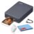 Canon SELPHY QX20 Compact Photo Printer Dark Gray (6752C001) (3pc Bundle)