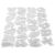 Capital Letter Carbon Steel Die Cuts for Craft Enthusiasts