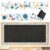 Capoda 24 Pcs Magnetic Science Bulletin Board Border Science Lab Classroom Decoration 11.8 x 2 Inch Scientific Lab Borders White Magnet Decor Trim for Back to School Classroom Scientist Supplies Decor
