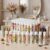 Capoda 96 Pcs Boho Flowers Lip Balms Bulk Fruit Moisturizing Sticks Party Favors Fruit Flavoured Strawberry Vanilla Lemon Lip Balms Natural Care for Women Birthday Gifts Wedding Baby Shower