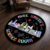 CAPOZEN Personalized Science Teacher Shaped Rug, Custom Teacher Classroom Area Rug, Colorful Science Lab Floor Mat, Science Classroom Rug, Teacher Appreciation Gift, Back to School Gift, Style #04