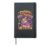 Cappy Halloween Capybara Witch T-Shirt Hardcover Journal, Black