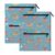 Capybara 3-Ring Binder Pencil Pouch, 2 Pack, 8.9″x11″