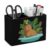 Capybara River Tropical Foliage Desk Organizer PU Leather Caddy Holder