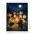 CAPYTINI Cats Around Campfire Blank Greeting Card Cute Animal Card For Cat Lover Whimsical Night Scene Everyday Card Friendship