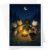 CAPYTINI Cats Around Campfire Card Cute Animal Blank Greeting Card For Cat Lover Whimsical Night Scene Everyday Card For Friend
