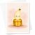 CAPYTINI Cute Banana Character Blank Greeting Card Adorable Fruit Illustration Everyday Card For Friend Fun Whimsical Art