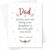CAPYTINI Dad Pretty Sure Me Being Your Daughter Is The Only Gift You Need Funny Father’s Day Card From Daughter Dad Card