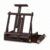 CAQYPVH Table Sketch Box Easel Beechwood Foldable Desktop Easel Foldable Tabletop Painting Stand for Studio, Walnut
