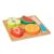 CAQYPVH Wooden Cutting Food Set with Child Pretend Culinary Set with Shape Matching Board for Preschoolers, 17 17 2 Cm, Watermelon Style