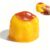 Caramel Pudding Squishy Toy, Soft Non‑Rebound Fidget Squeeze Toy with Crunchy Sound, Portable Handheld Sensory Toy, Ideal Anxiety‑Relief Gift for Adults(Crunchy Pudding)