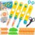 Cardboard Tools for Kids, 129 PCS Cardboard Construction Kit, Kids Building Set with Safe Serrated Cutter, Crease Roller, Screws & Nuts, Creative STEM Educational Toys Gift for Boys and Girls Age 5+