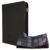 Card Guardian – 9 Pocket Premium Black Card Binder with Zipper for 360 Cards – Trading card binder with Side Loading Pockets for Trading Card Games -TCG Binder (Black)
