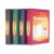 Cardinal 3 Ring Binders, Binders for School and Office, Durable 1.5 Inch, Round Rings, Holds 350 Sheets, ClearVue Presentation View, Non-Stick, Assorted Colors, 4 Pack (1017673)